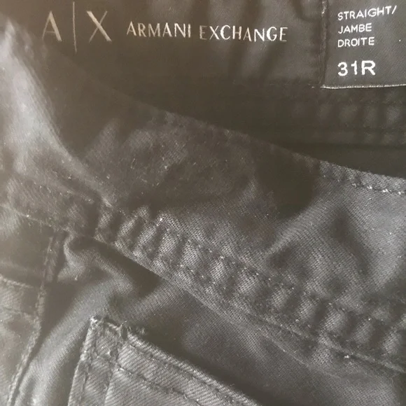 Armani Exchange straight leg 31R